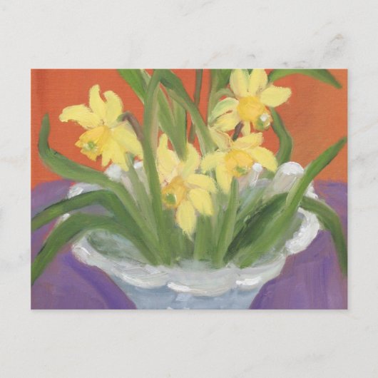 DAFFODILS POSTKARTE (Vorderseite)
