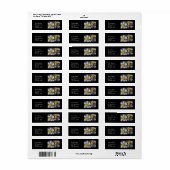 Daffodils Return Address Labels (Vorne)