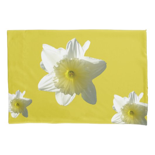 Daffodils Spring Flowers Nah-up Kissen Case Kissenbezug (Vorderseite)