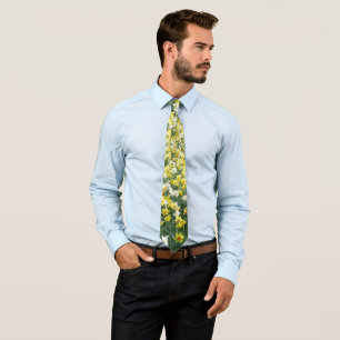 Daffodils Spring Flowers Neck Tie Krawatte