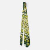 Daffodils Spring Flowers Neck Tie Krawatte (Rückseite)
