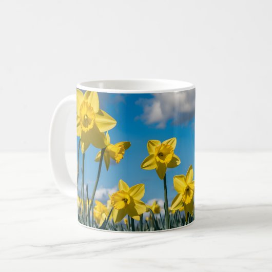 Daffodils Tancing Kaffeetasse (Vorderseite Links)