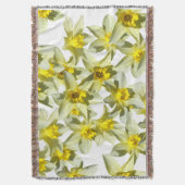 Daffodils Throw Blanket Decke (Vorderseite Vertikal)