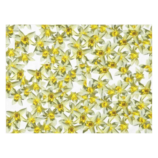 Daffodils Tie Tischdecke (Vorderseite (Horizontal))