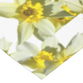 Daffodils Tie Tischdecke (Schrägansicht)