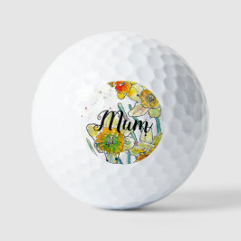 Daffodin Blume Wasserfarben Kunst, Dichtung und Mu Golfball