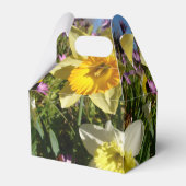 Daffodin Gelbe Blüte Geburtstagskuchen Geschenkschachtel (Rückseite)