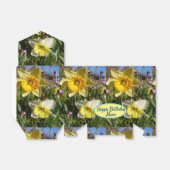 Daffodin Gelbe Blüte Geburtstagskuchen Geschenkschachtel (Ungefaltet)