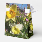 Daffodin Gelbe Blüte Geburtstagskuchen Geschenkschachtel (Rückseite)
