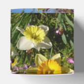 Daffodin Gelbe Blüte Geburtstagskuchen Geschenkschachtel (Oben)