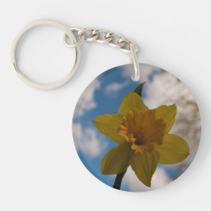 Daffodin im Frühjahr Schlüsselanhänger