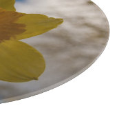 Daffodin im Frühjahr Schneidebrett (Ecke)
