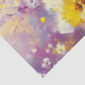 Daffodin Lila Gelbfärbung Seidenpapier (Detail)