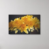 Daffodis Blume Leinwand Fotografie (Vorderseite)