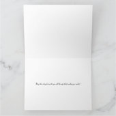 Daffodis Custom Geburtstags Grußkarte Karte (Innenseite)