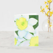 Daffodis Notecard Karte (Gelbe Blume)