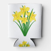 Daffodische Blume Dosenkühler (Vorderseite)