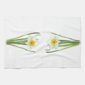 Daffodische Blume Geschirrtuch (Horizontal)