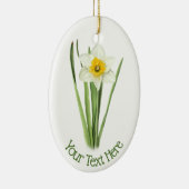 Daffodische Blume Keramik Ornament (Rechts)