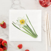 Daffodische Blume Serviette (Beispiel)