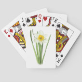 Daffodische Blume Spielkarten (Rückseite)