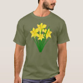 Daffodische Blume T-Shirt (Vorderseite)
