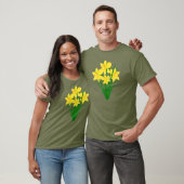 Daffodische Blume T-Shirt (Unisex)
