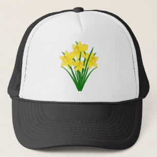 Daffodische Blume Truckerkappe