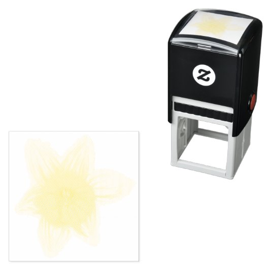 Daffodische Briefmarke Permastempel (Beispiel)