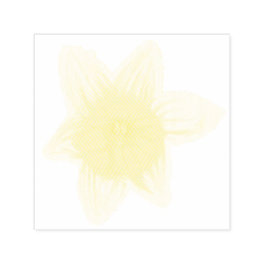 Daffodische Briefmarke Permastempel (Design)