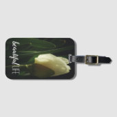 Daffodische Fotografie Schönes Leben Gepäckanhänger (Vorderseite (Horizontal))