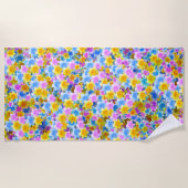 Daffodische Freude, Strandtuch (Vorderseite)