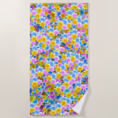 Daffodische Freude, Strandtuch (Vorderseite)