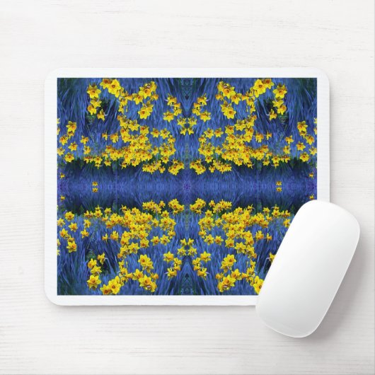 Daffodische Frühlingsfantasie Mousepad (Mit Mouse)