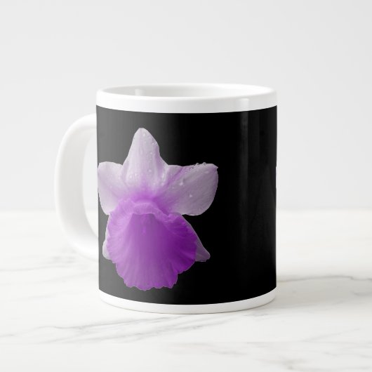 Daffodische Lila Tasse (Vorderseite Links)