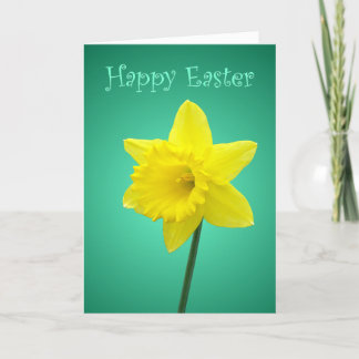 Daffodische Osterkarte - II Feiertagskarte