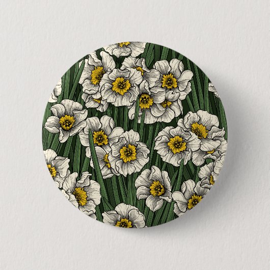 Daffodischer Garten Button (Vorderseite)