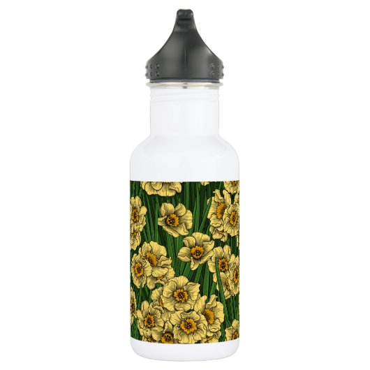 Daffodischer Garten Edelstahlflasche (Rechts)