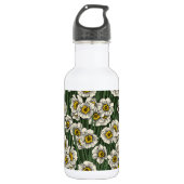 Daffodischer Garten Edelstahlflasche (Vorderseite)