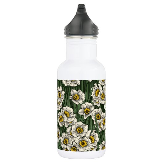 Daffodischer Garten Edelstahlflasche (Rechts)