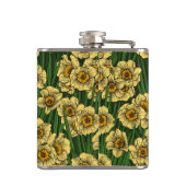 Daffodischer Garten Flachmann (Rückseite)