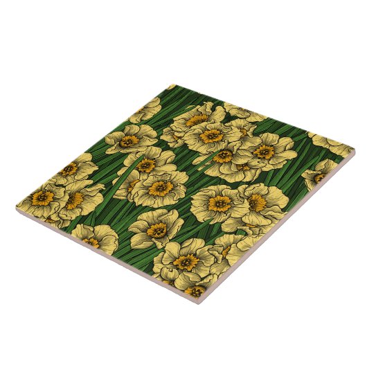 Daffodischer Garten Fliese (Seite)