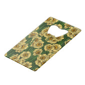 Daffodischer Garten Geldbeutel Flaschenöffner (Vorderseite Schrägansicht)