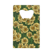 Daffodischer Garten Geldbeutel Flaschenöffner (Rückseite)