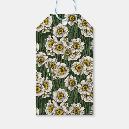Daffodischer Garten Geschenkanhänger (Vorderseite)