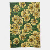 Daffodischer Garten Geschirrtuch (Vertikal)