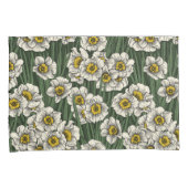 Daffodischer Garten Kissenbezug (Vorderseite-Rechts)