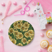 Daffodischer Garten Pappteller (Party)