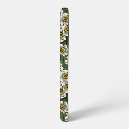 Daffodischer Garten Samsung Galaxy Hülle (Linke Seite)