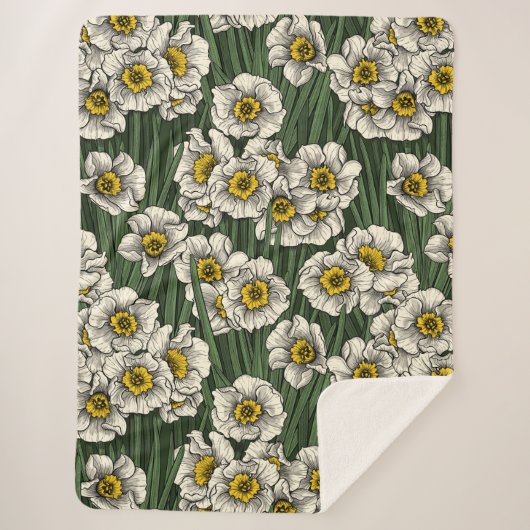 Daffodischer Garten Sherpadecke (Vorderseite)